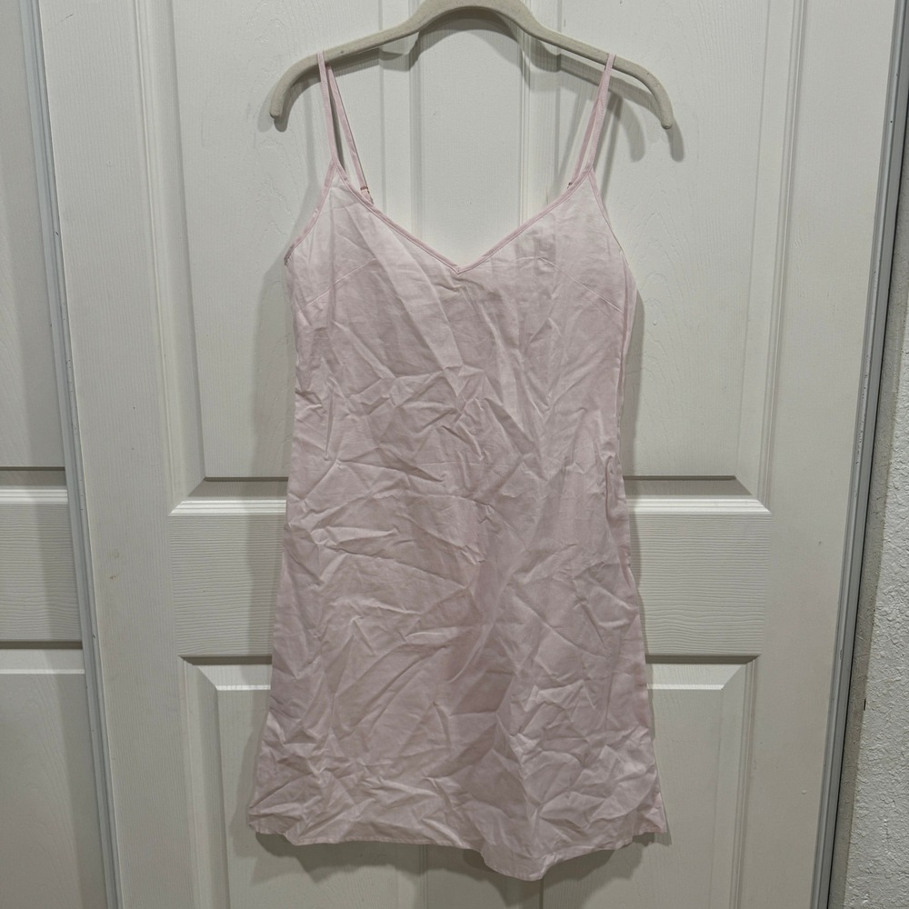 Ginger & Smart Pink Linen Silk Blend‎ Sleeveless Mini Dress Size US 2 (uk 6)